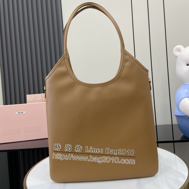 miumiu專櫃繆繆最新款女士IVY牛皮托特單肩包 jh2330型號：500231
